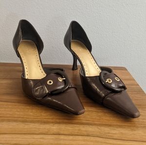 BCBGirls Brown Kitten Heel size 8.5